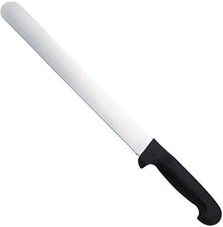 Roast Slicer, Plain edge, 10 (250 mm), Black handle