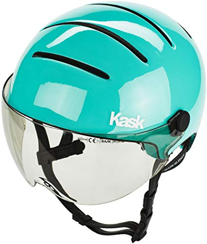 Kask Helm Lifestyle Umfang 48-58cm mit Visier in hellblau Lifestyle, hellblau, M, CHE00040.220