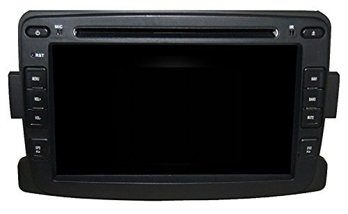 GOWE Android Capacitivo GPS Navigazione 7 pollici Lettore DVD per Renault Duster/Logan/Sandero con RDS/Bluetooth/3G/WIFI/Ipod/Mirrorlink