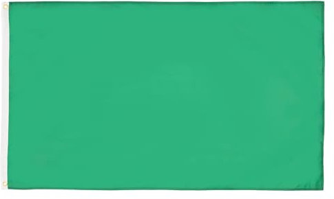 BANDIERA COMMISSARIO DI PISTA VERDE 90x60cm - BANDIERA COMMISSARIO DI PERCORSO 60 x 90 cm - AZ FLAG