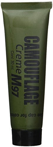 Mil-Tec Unisex – Erwachsene Camouflage makeup creme-16331002 Tarnschminkcreme, Schwarze, Einheitsgröße EU