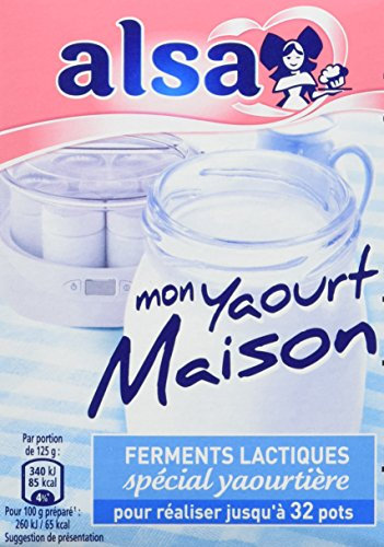 Alsa Evaporé Préparation mon Yaourt Maison 8 g