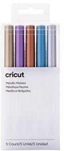 Cricut Explore Medium Point Pen Set 5/Pkg-Metallic