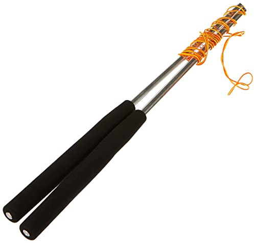 Henrys Unisex håndstænger Diabolo, schwarz-Orange, 325 mm EU