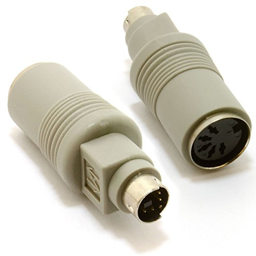 AT Clavier Vers PS/2 adaptateur - 5 Broches DIN Femelle Vers 6 Broches Mâle