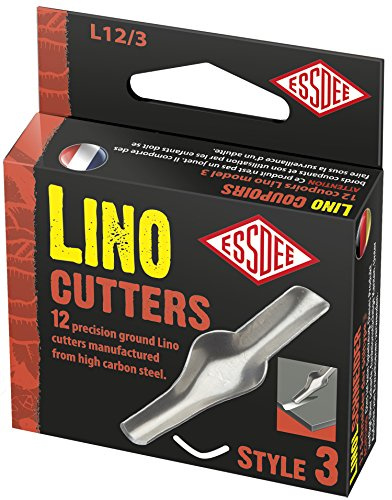 Educational Arts L12/3 Lino Cutter Number 3, Pack of 12