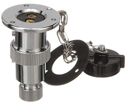 Seachoice Waterproof Boat Deck Connector, 2 Prong Plug, 3 Amps at 12V
