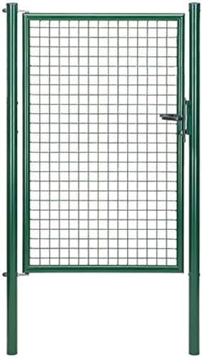 Alberts 600303 Wellengitter-Einzeltor | verschiedene Breiten und Höhen | grün | Breite 100 cm | Höhe 150 cm