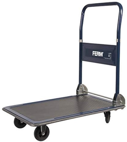 FERM Transportkarre - Transportwagen - Plattformwagen - Max. 150Kg - Faltbar