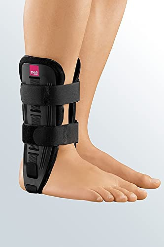 medi M.Step Orthese Sprunggelenk – stabile Knöchelstütze zur Immobilisierung & Stabilisierung – leichte Fußschiene mit verstellbaren Gurten für Rehabilitation, Alltag & Sport