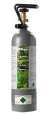 Dupla CO2 Depot I 2.000 g I Stahlflasche mit geradem Boden zum festen Stand