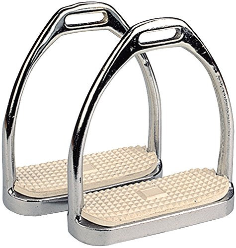 EKKIA Fillis Steigbügel aus verchromtem Stahl 12 cm
