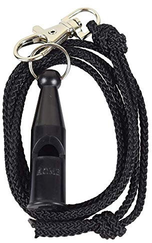 ACME Field Trail Hundepfeife No. 212 | Original aus England | Ideal für die Hundeausbildung | Laut und weitreichend (Schwarz)