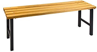 ADB Garderobenbank Umkleidebank Garderoben Sitzbank freistehend 1000x400x420 mm