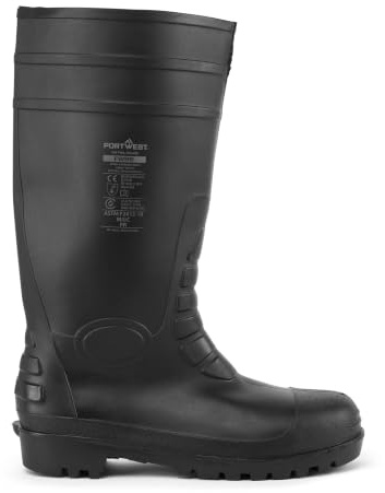 Portwest FW95 Total Safety PVC Waterproof Boot with Protective Steel Toecap ASTM, 4