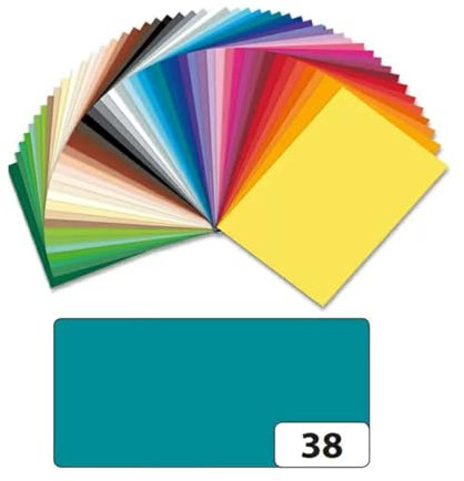 NEU Fotokarton 300g/qm Din A4. 50er. Türkis