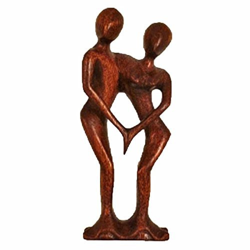 Simandra trä figur skulptur abstrakt träfigur staty Afrika Asien handarbete dekoration dans