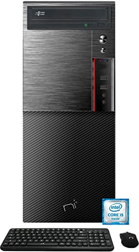 NONSOLOINFORMATICA PC fisso Computer - Core I5-3470 - Ram 8 GB - SSD 1 TB - Scheda Video integrata HD 3000 - WiFi - Windows 10 Pro - Antivirus e Utilities Gratuite - Desktop - Tastiera Mouse