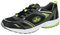 Lico MARVIN Herren Fitnessschuhe, Anthrazit/ Schwarz/ Lemon, 50 EU
