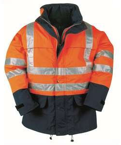 SIOEN SIOEN132XL Brighton Siopor Warnschutzjacke, Größe XL, Orange