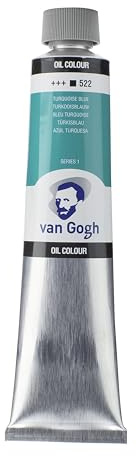 Van Gogh Ölfarbe, 200ml Tube, Türkisblau 522