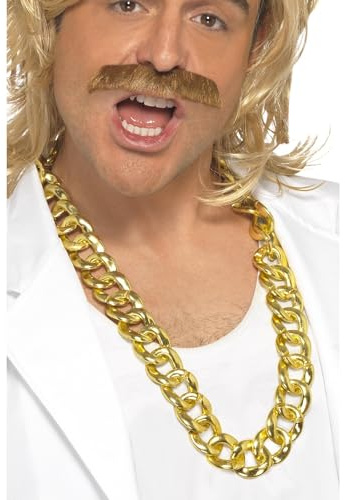 Smiffys Gros Collier, Or Halloween
