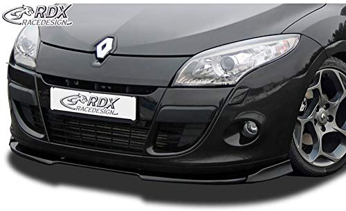 RDX Spoiler Delantero Megane 3 Coupe/Cabrio/CC (-2012) Alerón Delantero Frontal Vario-X