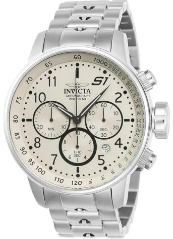 Invicta S1 Rally Edelstahl Herren Quarzuhrwerk - 48mm