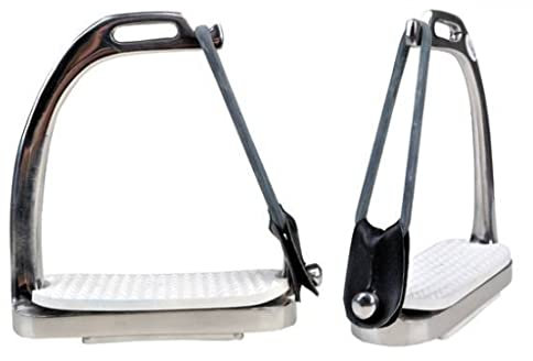 HKM SPORTS EQUIPMENT Sicherheitssteigbügel aus Edelstahl per Paar, 10, 540355