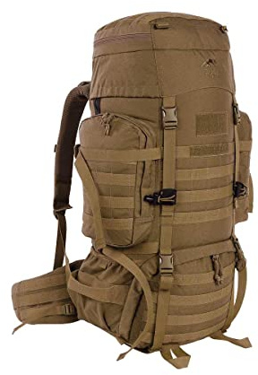 Tasmanian Tiger TT Raid Pack MKIII 52 Liter Militär Outdoor Rucksack mit abnehmbarem Hüftgurt, Molle System kompatibel und Trinksystem-Vorbereitung