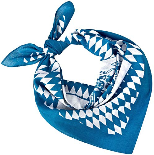 Tobeni Damen Herren Halstuch Bandana Nickituch Kopftuch Baumwolle Unisex | Atmungsaktiv