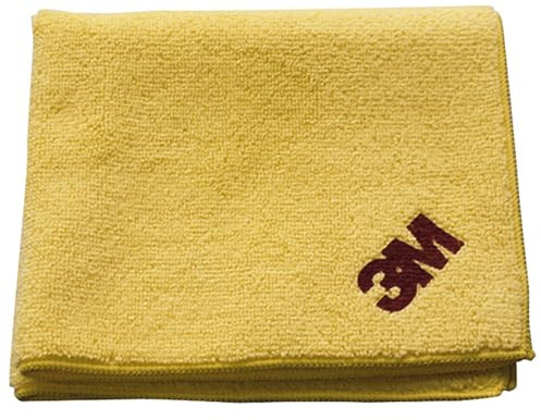 3M Microfibre Polishing Cloth 360 x 320 mm Yellow