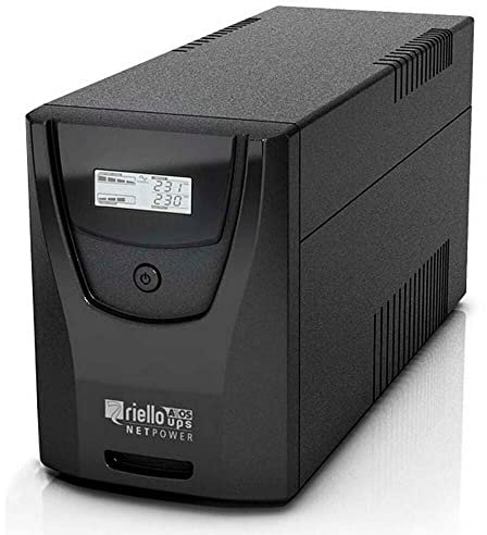 Riello NPW 1000 - Gruppo di continuità (UPS) 1000 VA 6 presa(e) CA a linea interattiva - Alimentazione di continuità (1000 VA, 600 W, 220 V, 240 V, 50/60 Hz, Accoppiatore C13)