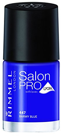 Rimmel Salon Pro Nail Polish Barmy Blue