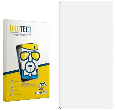 BROTECT Schutzglas für Sony Walkman NW-ZX2 Schutzfolie Made in Germany Panzer Folie Glas Displayschutz [Kratzfest 9H, Anti-Fingerprint,Transparent]