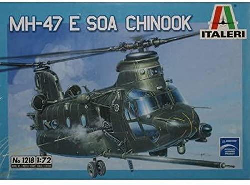 Italeri 510001218 - 1:72 MH-47 E SOA Chinook, Nicht Bemalt