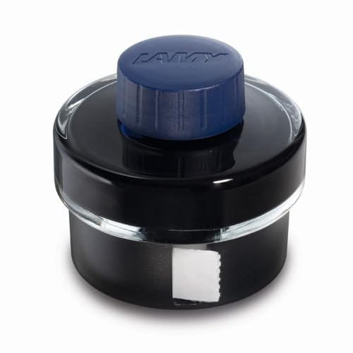 Lamy LYVT08936 Ramie Bottle Ink, Blue Black