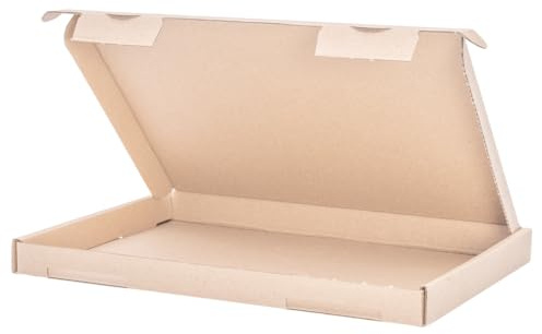 300 x Großbriefkartons 230 x 160 x 20 mm Braun - Marken-Qualität von OfficeKing®