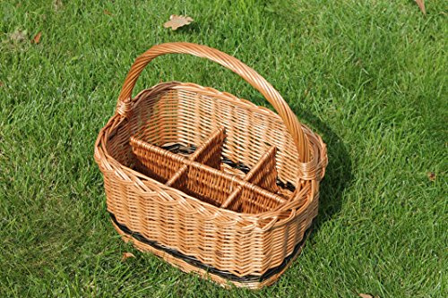 Bottle Basket for 6 Bottles in Willow Extra Stable..