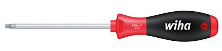 Wiha Schraubendreher SoftFinish® TORX® Tamper Resistant (mit Bohrung) mit Rundklinge (26458) T15H x 300 mm