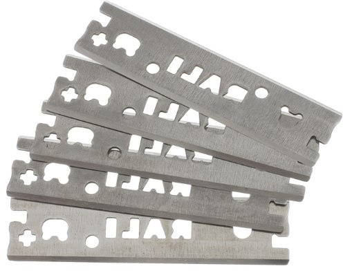 Rali 4406 vändkniv bredd 48 mm hyvel 220 och 105 (10 stycken), silver