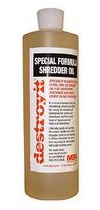 MBM AC CED21/6 Destroyit Shredder Oil (Pack of 6), 1 Quartz Bottles (32oz), Compatible with any Distroyit Shredders, Special Formula