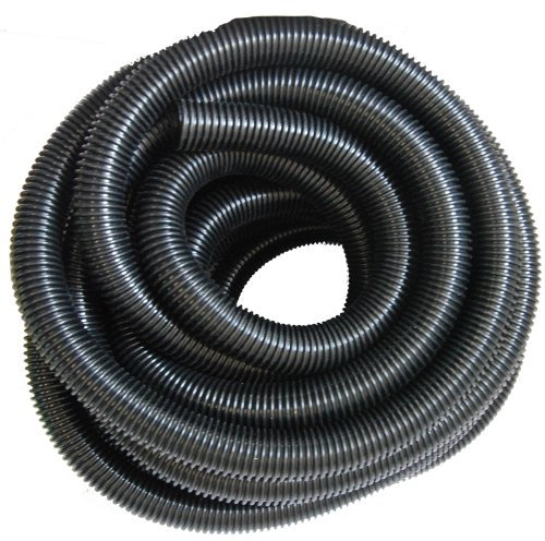 1.25 Inch (32mm) Black Corrugated Flexible Hose Fish Pond Pump Marine Flexi Pipe (5 Metre)