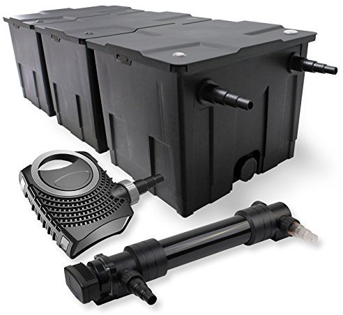 SunSun estanques 90000l 36W UVC 6 Clarificador para estanques neo10000 Eco 80W Bomba Jardin