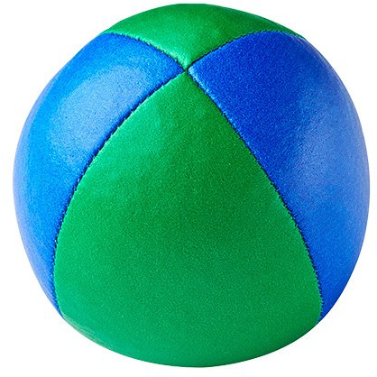 Henrys J05010-B37 - Beanbags Premium, Durchmesser 67 mm, blau/grün