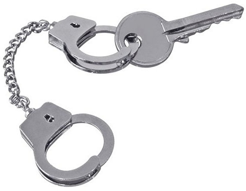 Générique Mini Menottes Porte clés