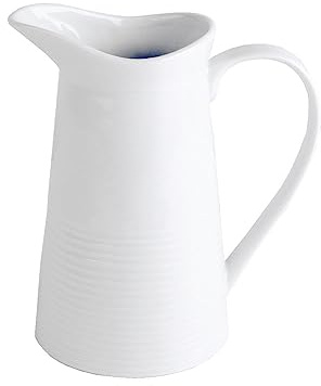 Bricco per Latte, in Ceramica, 0,6 l, Colore: Bianco