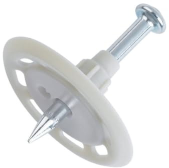 Index fpc303708 – Clous avec rondelle de plastique 30 mm pour de fixation de Geotextiles 3,8 x 37 – waher 8,5 + 30