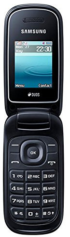 Samsung E1272 1,77 82,9 g Nero-Sveglia doppia SIM A cellulare, calcolatrice, calendario, Note 2 g, Micro-USB, MP3, 160 x 128 Pixeles)