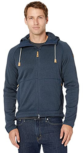 FJÄLLRÄVEN herr Övik fleece pullover marinblå Medium